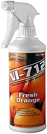 Dpnamron NI-712 Odor Eliminator Fresh Orange Pint (4 Bottle) Eliminates Airborne Odors!