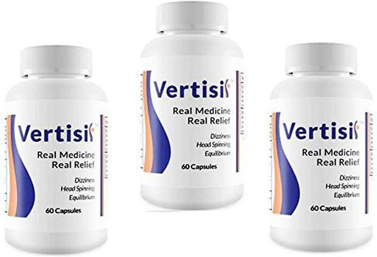 Eradicate Vertigo With Vertisil Guaranteed (3 Bottles) by Scientific Health by Scientific Health