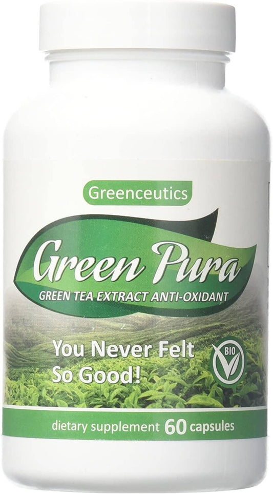 GreenPura 100% Ultra-Pure Green Tea Extract Support Immune Health Capsule (1)