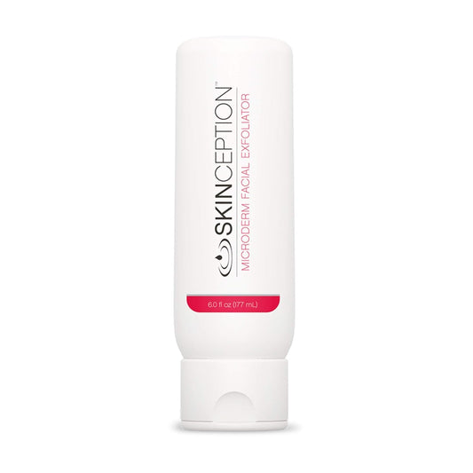 Microderm Facial Exfoliator Anti-Aging Exfoliating Skin Cleanser Cream by Skinception 4oz.