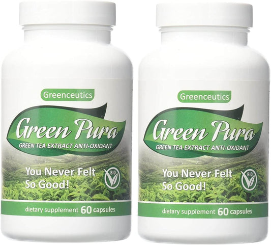 GreenPura 100% Ultra-Pure Green Tea Extract Support Immune Health Capsule (2)