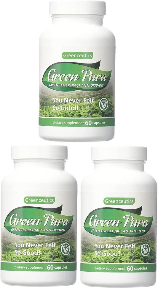 GreenPura 100% Ultra-Pure Green Tea Extract Support Immune Health Capsule (3)