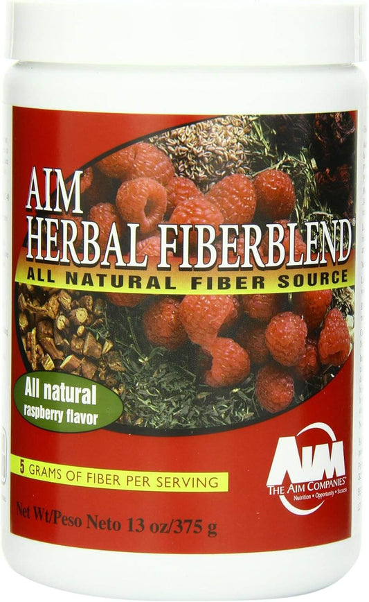 AIM Herbal Fiberblend Raspberry Powder 13 oz.