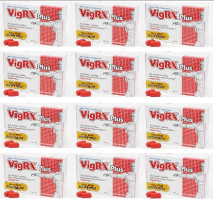 VigRx Plus 12 Month Supply - 60 Capsules (each); Oral Herbal Supplement