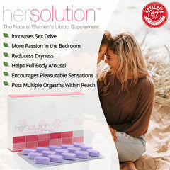 HerSolution Female Libido Improvement (30 Tablet) 100% Natural Ingredients
