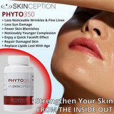 Skinception Phyto350 Advanced Phytoceramides Formula (30 Ct each Bottle) - 3 Month Supply