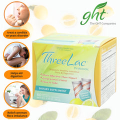 ThreeLac Probiotic Capsules - 2 pack (240 capsules)